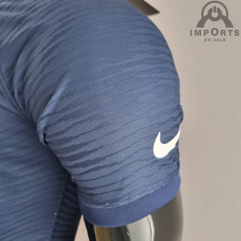 Camisa Paris Saint-Germain 22/23 Ed. Concept Versão Jogador Vermelha/azul + Personalização Grátis