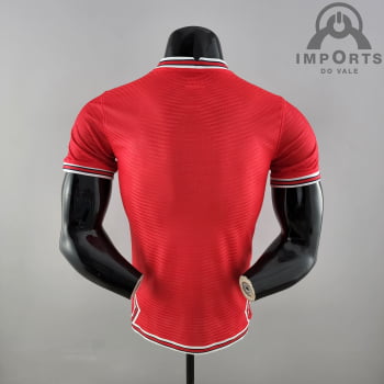 Camisa Paris Saint-Germain 22/23 Ed. Concept Versão Jogador Vermelha + Personalização Grátis
