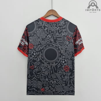 Camisa Paris Saint-Germain 22/23 Ed. Especial Anti-racismo Versão Torcedor + Personalização Grátis
