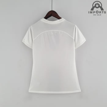 Camisa Paris Saint-Germain (PSG) II 22/23 Versão Feminina + Personalização Grátis
