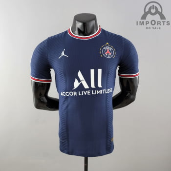 Camisa Paris Saint-Germain l 21/22 Versão Jogador Ed. Especial 10° Título Francês + Personalização Grátis