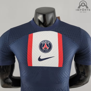 Camisa Paris Saint-Germain l 22/23 Versão Jogador + Personalização Grátis