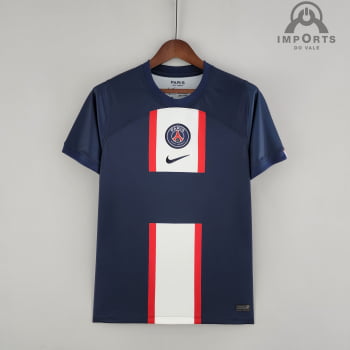 Camisa Paris Saint-Germain l 22/23 Versão Torcedor + Personalização Grátis