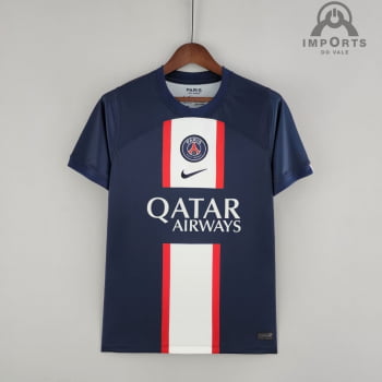 Camisa Paris Saint-Germain l 22/23 Versão Torcedor + Personalização Grátis