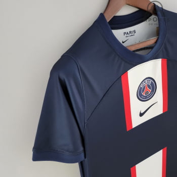 Camisa Paris Saint-Germain l 22/23 Versão Torcedor + Personalização Grátis