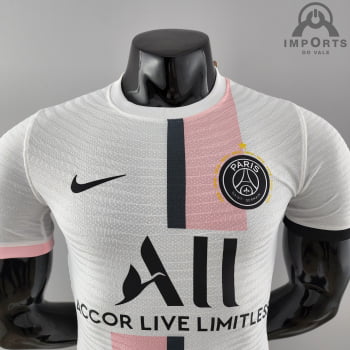 Camisa Paris Saint-Germain ll 21/22 Versão Jogador Ed. Especial 10° Título Francês + Personalização Grátis