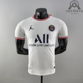 Camisa Paris Saint-Germain lV 21/22 Versão Jogador E. Especial 10° Título Francês + Personalização Grátis