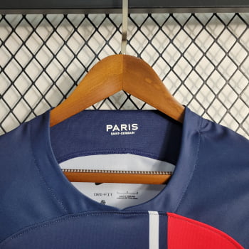 Camisa Paris Saint-Germain (PSG) I 23/24 Versão Torcedor + Personalização Grátis