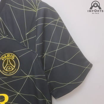 Camisa Paris Saint-Germain (PSG) IV 22/23 Versão Torcedor + Personalização Grátis