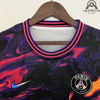 Camisa Paris Saint-Germain (PSG) Versão Torcedor Ed. Especial Colors + Personalização Grátis