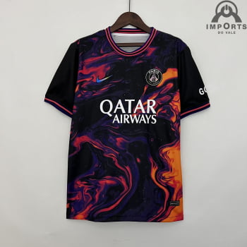 Camisa Paris Saint-Germain (PSG) Versão Torcedor Ed. Especial Colors + Personalização Grátis Camisa Paris Saint-Germain (PSG) Versão Torcedor Ed. Especial Colors + Personalização Grátis