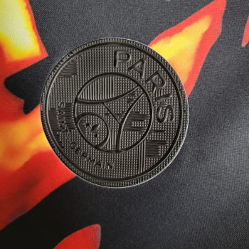 Camisa Paris Saint-Germain (PSG) 23/24 Versão Torcedor Ed. Especial Fire + Personalização Grátis