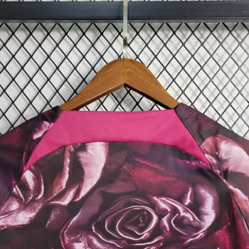 Camisa Paris Saint-Germain (PSG) Versão Torcedor Ed. Especial Rosé + Personalização Grátis