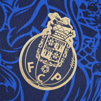 Camisa Porto 22/23 Versão Torcedor Ed. Especial Azul + Personalização Grátis