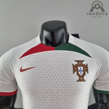 Camisa da Seleção Portuguesa 2022 Versão Jogador Treino - Branca