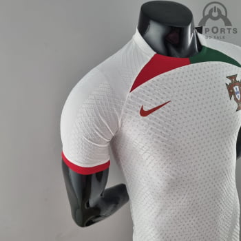 Camisa da Seleção Portuguesa 2022 Versão Jogador Treino - Branca