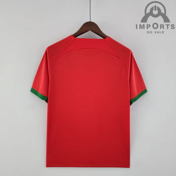 Camisa da Seleção Portuguesa 2022 Versão Torcedor Ed. Especial - Vermelha 