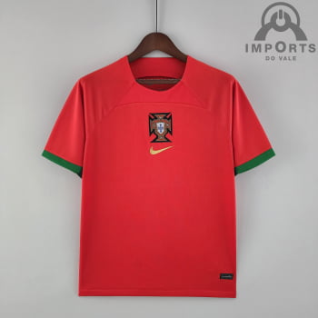 Camisa da Seleção Portuguesa 2022 Versão Torcedor Ed. Especial - Vermelha Camisa da Seleção Portuguesa 2022 Versão Torcedor Ed. Especial - Vermelha