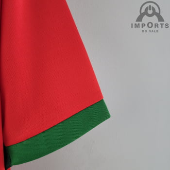 Camisa da Seleção Portuguesa 2022 Versão Torcedor Ed. Especial - Vermelha 