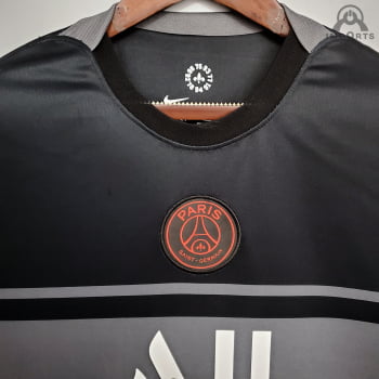 Camisa Paris Saint-Germain (PSG) III 21/22 Versão Torcedor + Personalização Grátis