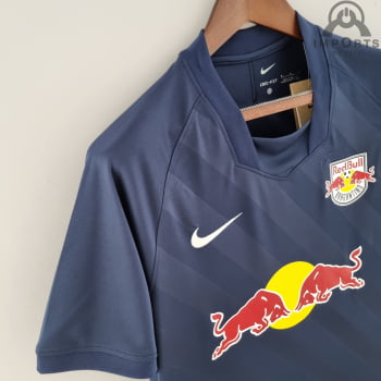 Camisa RB Bragantino 21/22 Versão Torcedor Azul Royal + Personalização Grátis