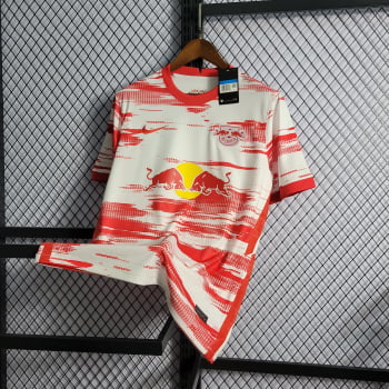 Camisa RB Leipzig I 21/22 Versão Torcedor + Personalização Grátis