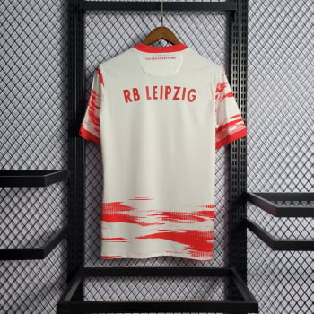 Camisa RB Leipzig I 21/22 Versão Torcedor + Personalização Grátis
