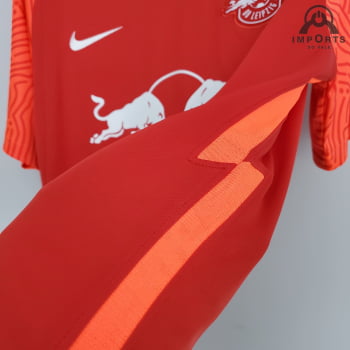 Camisa RB Leipzig 21/22 Versão Torcedor Ed. Especial Vermelha + Personalização Grátis