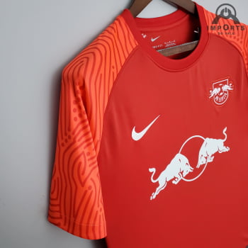 Camisa RB Leipzig 21/22 Versão Torcedor Ed. Especial Vermelha + Personalização Grátis