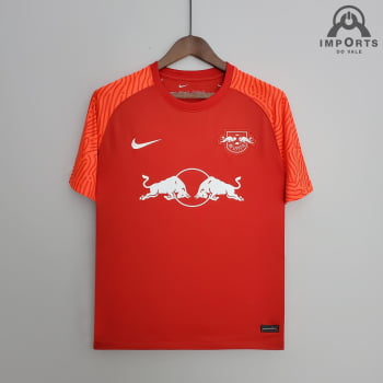 Camisa RB Leipzig 21/22 Versão Torcedor Ed. Especial Vermelha + Personalização Grátis 