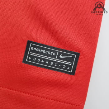 Camisa RB Leipzig 21/22 Versão Torcedor Ed. Especial Vermelha + Personalização Grátis