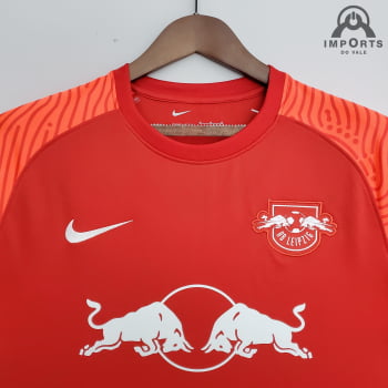 Camisa RB Leipzig 21/22 Versão Torcedor Ed. Especial Vermelha + Personalização Grátis