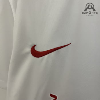 Camisa Rb Leipzig 23/24 Versão Torcedor Ed. Especial Branca + Personalização Grátis