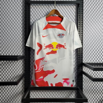 Camisa Rb Leipzig I 22/23 Versão Torcedor Ed. Especial Branca + Personalização Grátis