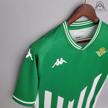 Camisa Real Betis I 21/22 Versão Torcedor + Personalização Grátis