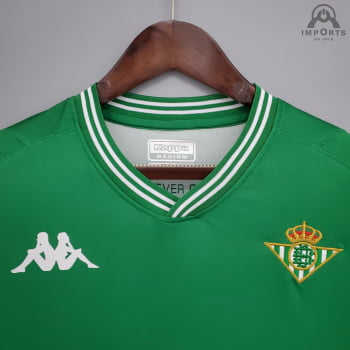 Camisa Real Betis I 21/22 Versão Torcedor + Personalização Grátis