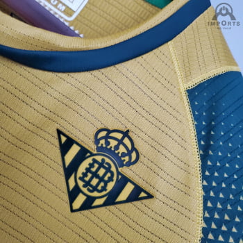 Camisa Real Betis III 21/22 Versão Torcedor + Personalização Grátis Camisa Real Betis III 21/22 Versão Torcedor + Personalização Grátis