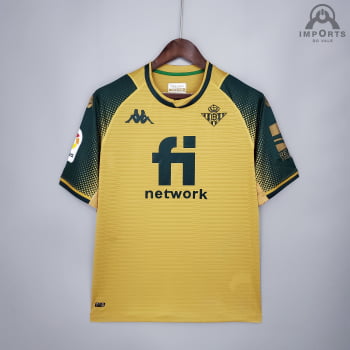 Camisa Real Betis III 21/22 Versão Torcedor + Personalização Grátis Camisa Real Betis III 21/22 Versão Torcedor + Personalização Grátis