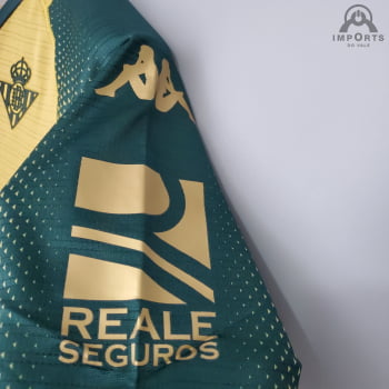 Camisa Real Betis III 21/22 Versão Torcedor + Personalização Grátis