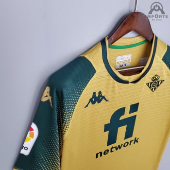 Camisa Real Betis III 21/22 Versão Torcedor + Personalização Grátis