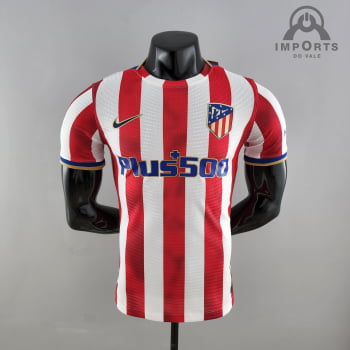 Camisa Atlético de Madrid l 22/23 Versão Jogador Clássica + Personalização Grátis