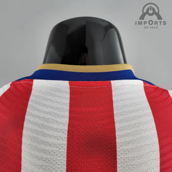 Camisa Atlético de Madrid l 22/23 Versão Jogador Clássica + Personalização Grátis