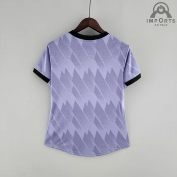 Camisa Real Madrid ll 22/23 Versão Feminina + Personalização Grátis
