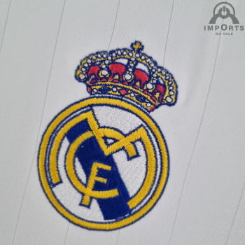 Camisa Real Madrid 22/23 Versão Torcedor Pré-Jogo - Branca