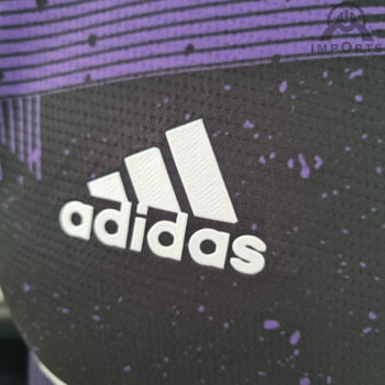 Camisa Real Madrid 22/23 Versão Jogador Ed. Especial + Personalização Grátis - Roxo com Preto