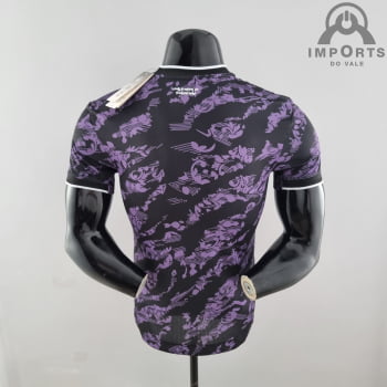 Camisa Real Madrid 22/23 Versão Jogador Ed. Especial Perto/lilás + Personalização Grátis 