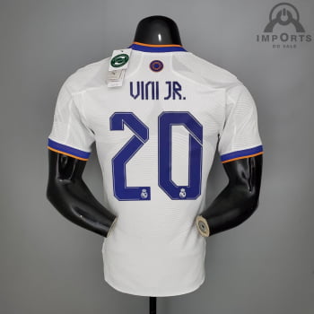 Camisa Real Madrid l 21/22 Versão Jogador Final Da Champions League + Personalização Grátis