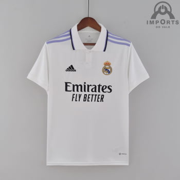 Camisa Real Madrid l 22/23 Versão Torcedor + Personalização Grátis