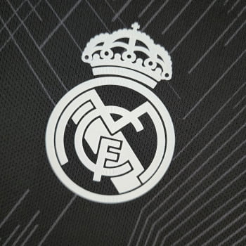 Camisa Real Madrid 2022 Versão Feminina Edição Especial Y3- Preto