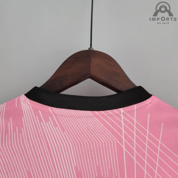Camisa Real Madrid 2022 Versão Feminina Edição Especial Y3- Rosa